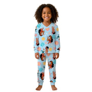 Pijama Infantil Manga Longa Moana