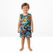 Pijama Infantil Regata Patrulha Canina Azul