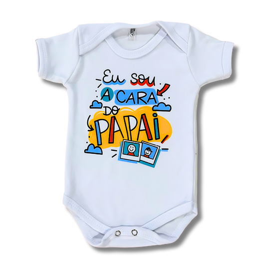 Body Bebê Cara Do Papai