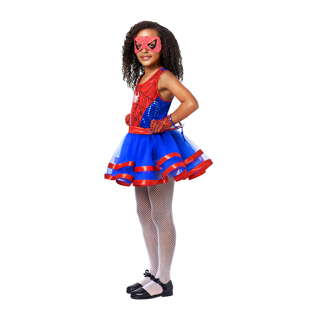 Fantasia Infantil Menina Aranha Luxo