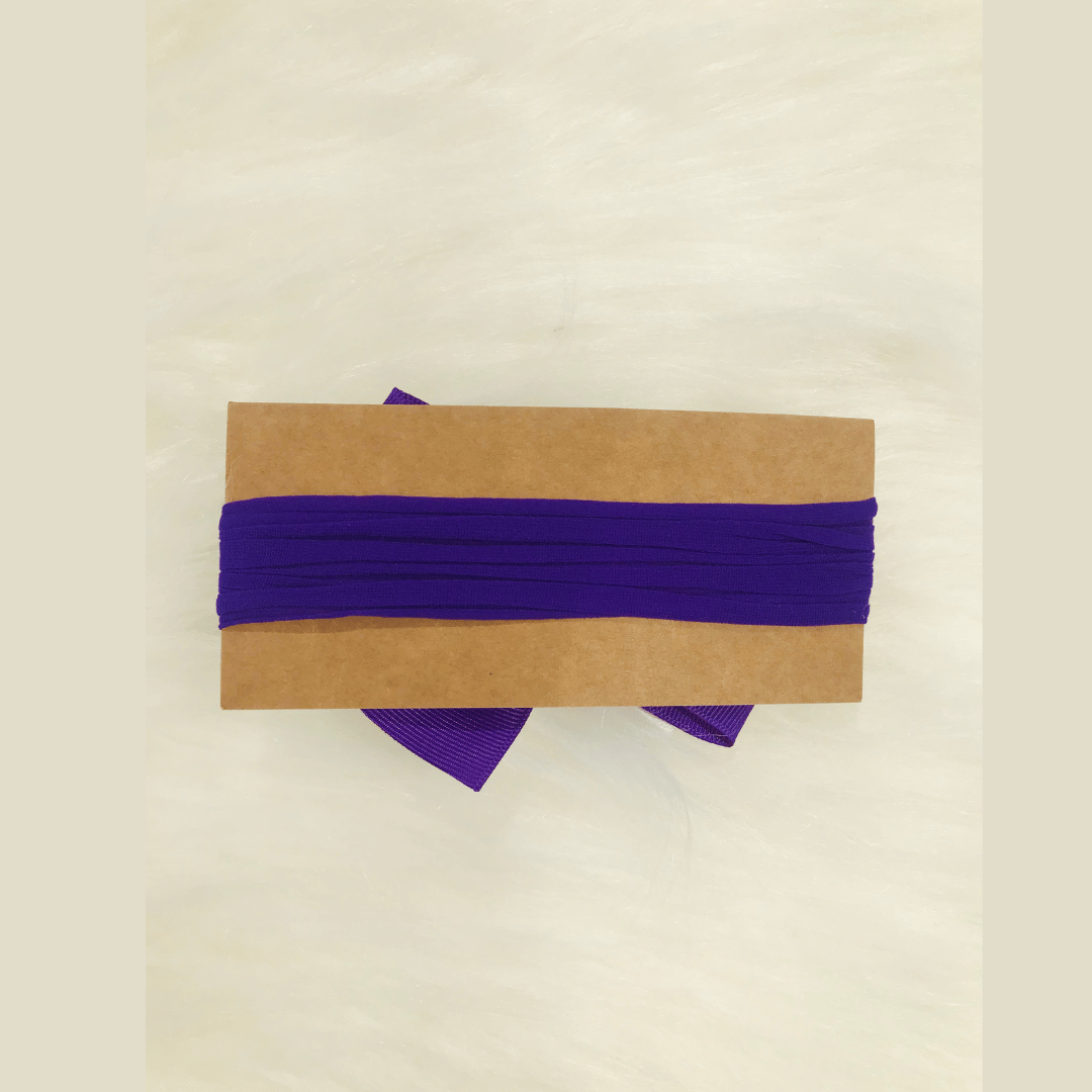Laço Bebê Bolofofos Roxo