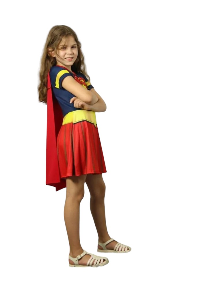 Fantasia Infantil da Super Girl