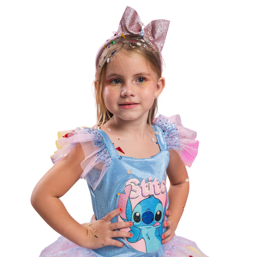 Fantasia Infantil Stitch Luxo