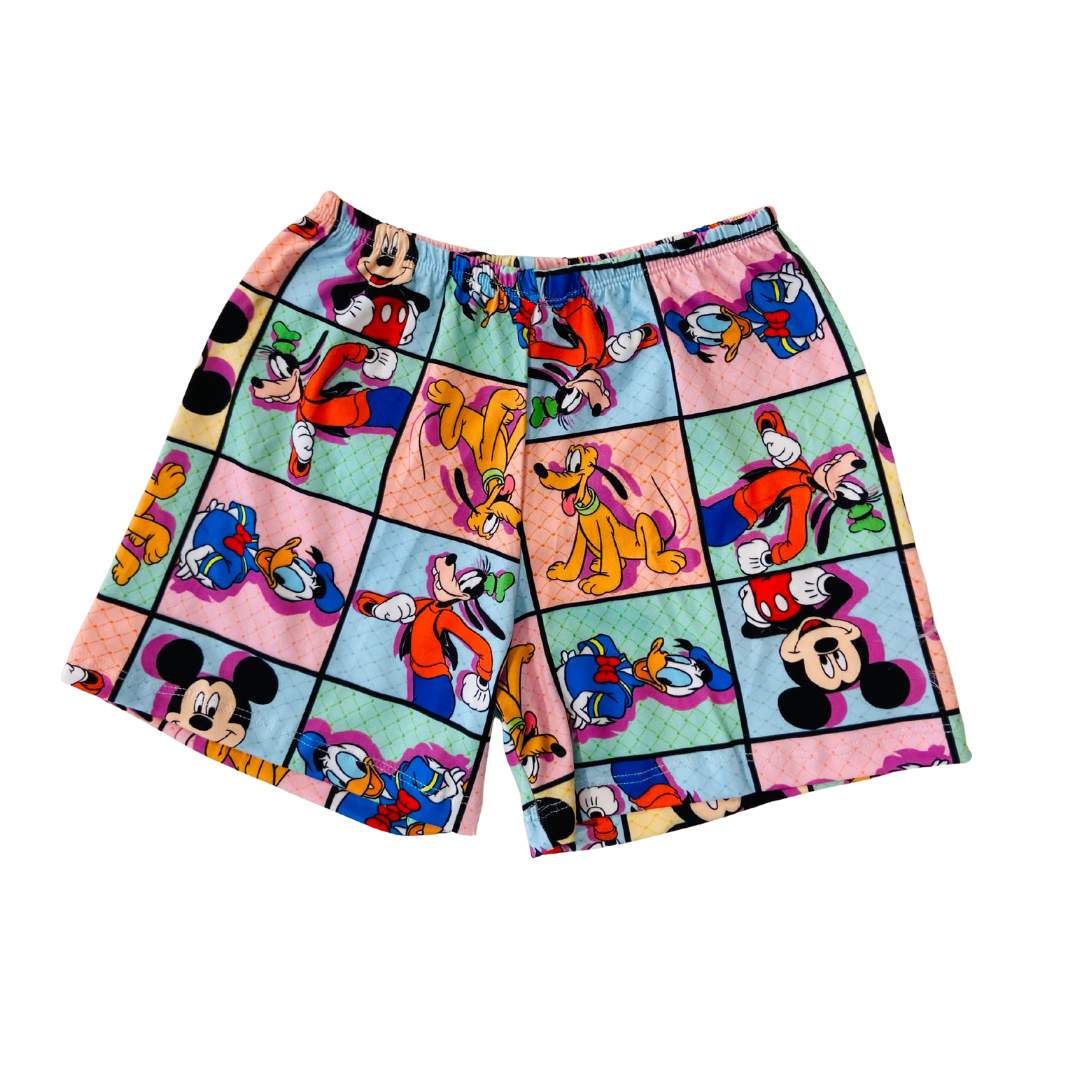 Pijama Infantil Manga Curta Turma do Mickey