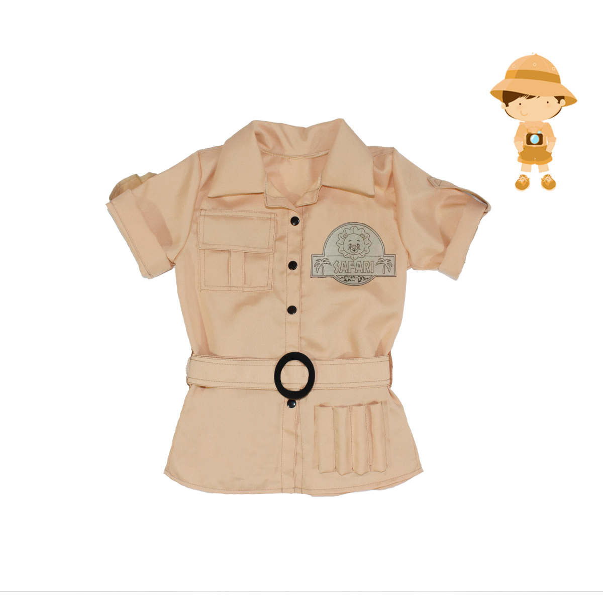 Fantasia Infantil do Safari Luxo
