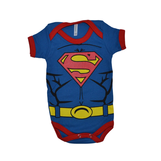 Body Bebê Super-Homem