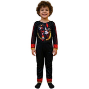Fantasia Infantil Sonic Preto Longo