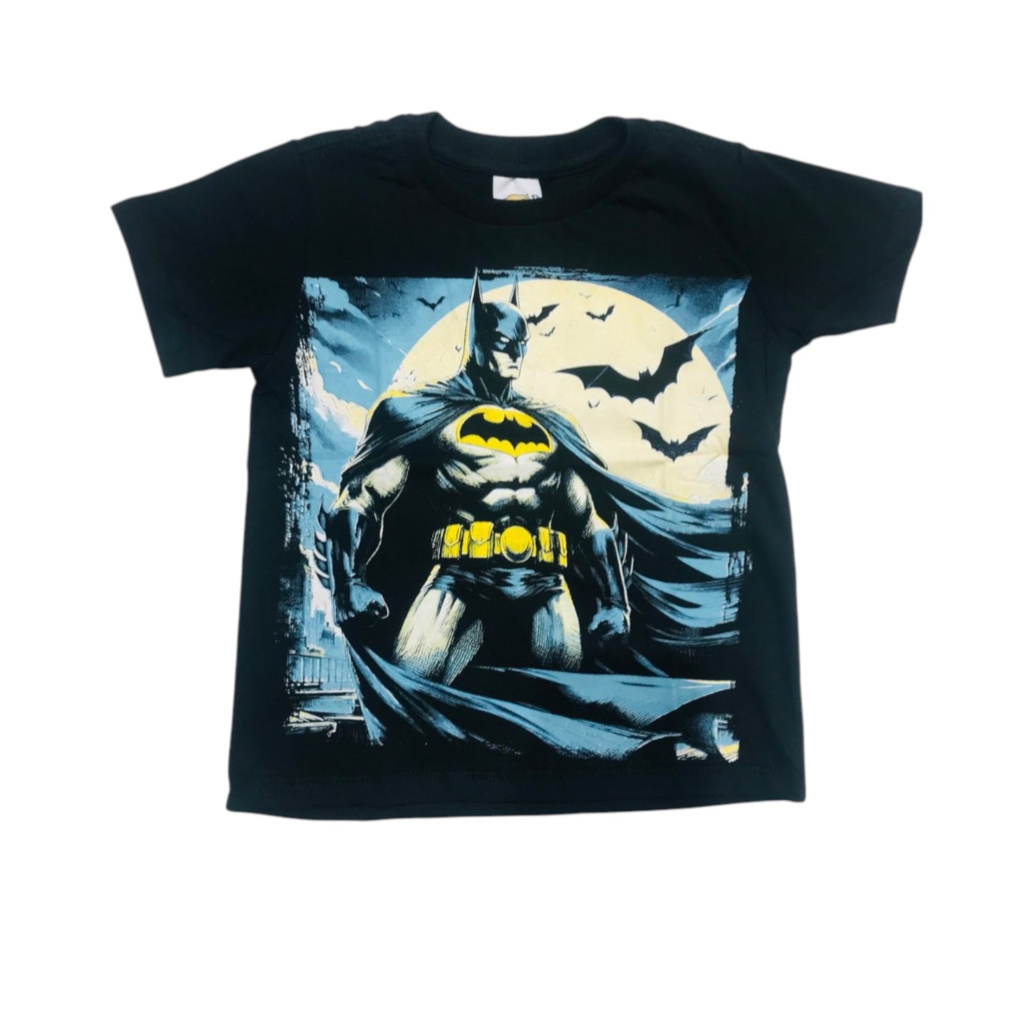 Camisa Infantil Manga Curta Batman