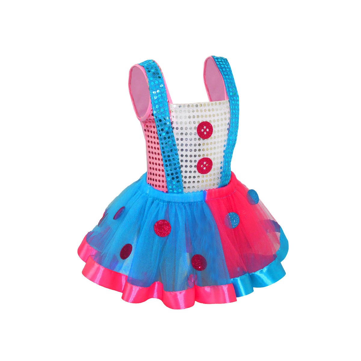 Fantasia Infantil da Palhacinha Luxo