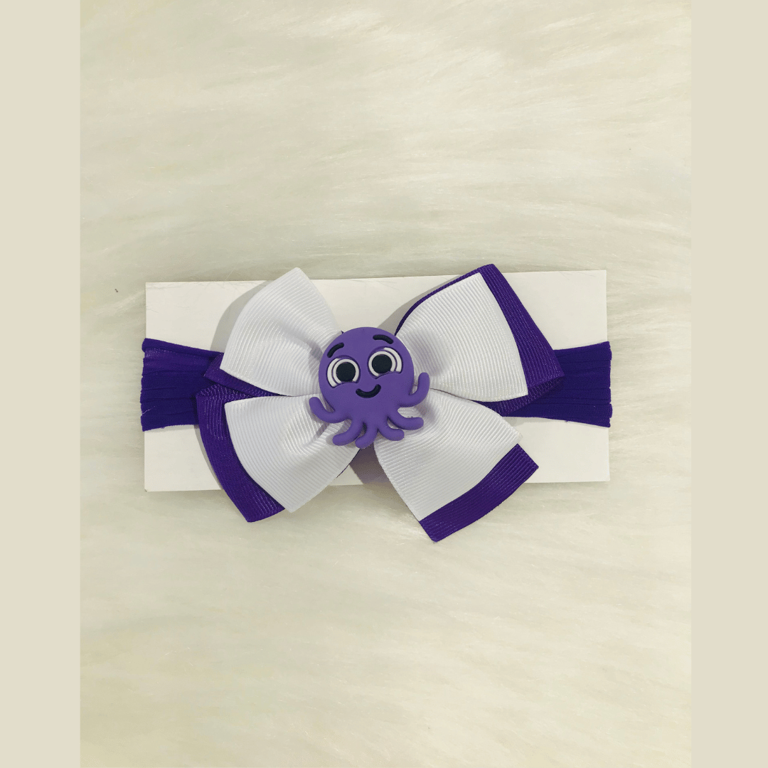 Laço Bebê Bolofofos Roxo