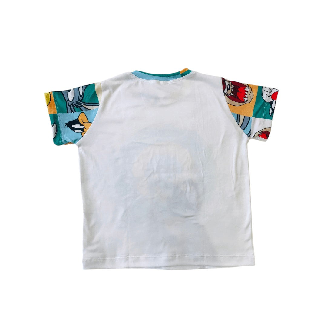 Pijama Infantil Manga Curta Looney Tunes