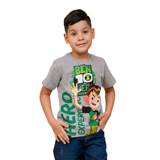 Camisa Infantil Manga Curta Ben 10