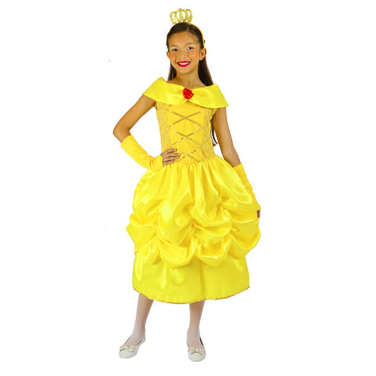 Fantasia Infantil da Bela Luxo (A Bela e a Fera)