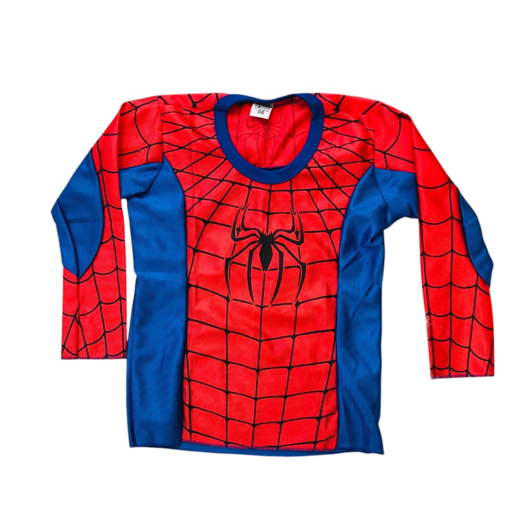 Fantasia Infantil Menino Aranha Longo Clássica