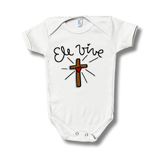 Body Bebê Ele Vive