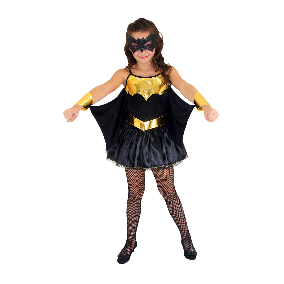 Fantasia Infantil BatGirl Luxo