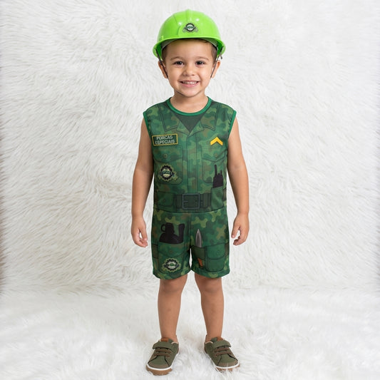 Fantasia Infantil Militar