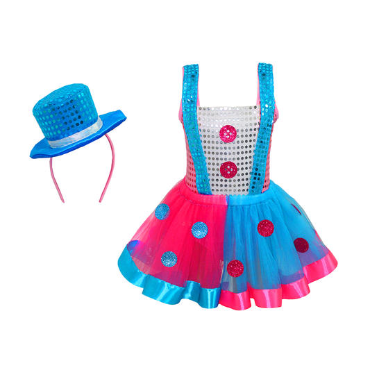 Fantasia Infantil da Palhacinha Luxo