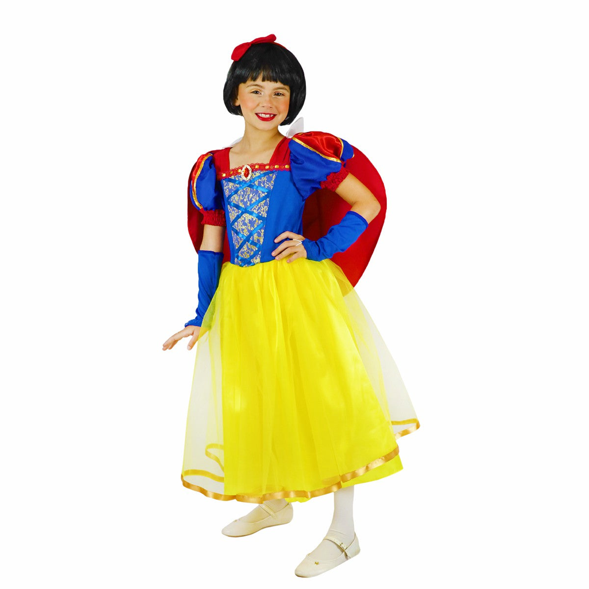 Fantasia Infantil Branca de Neve Luxo
