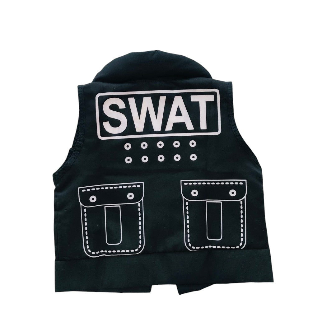 Fantasia Infantil Policial Swat Clássica