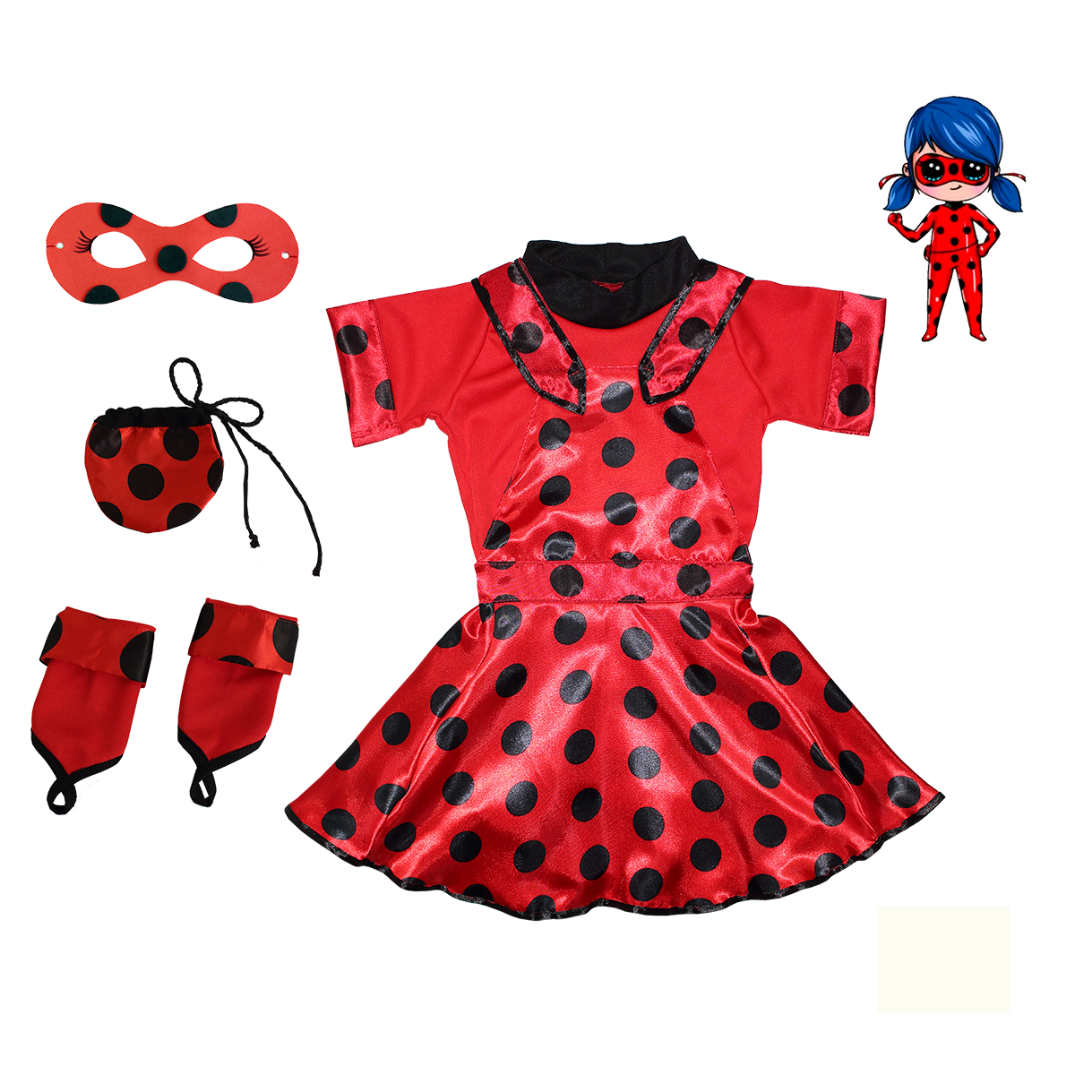 Fantasia Infantil Lady Bug