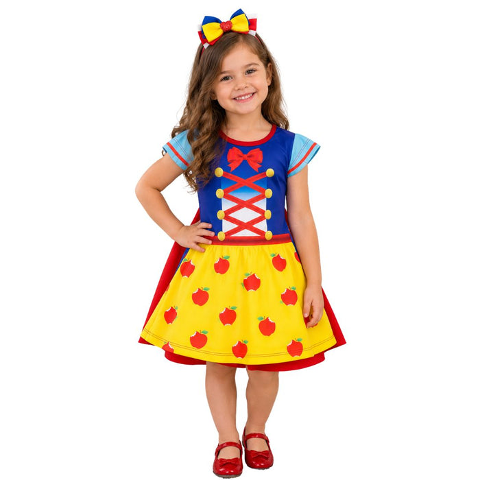 Fantasia Infantil Branca de Neve Básica