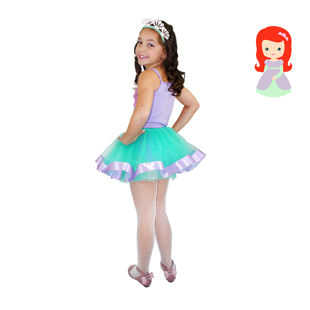 Fantasia Infantil da Sereia Glamour