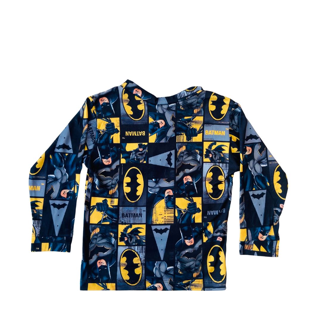 Pijama Infantil Manga Longa Batman