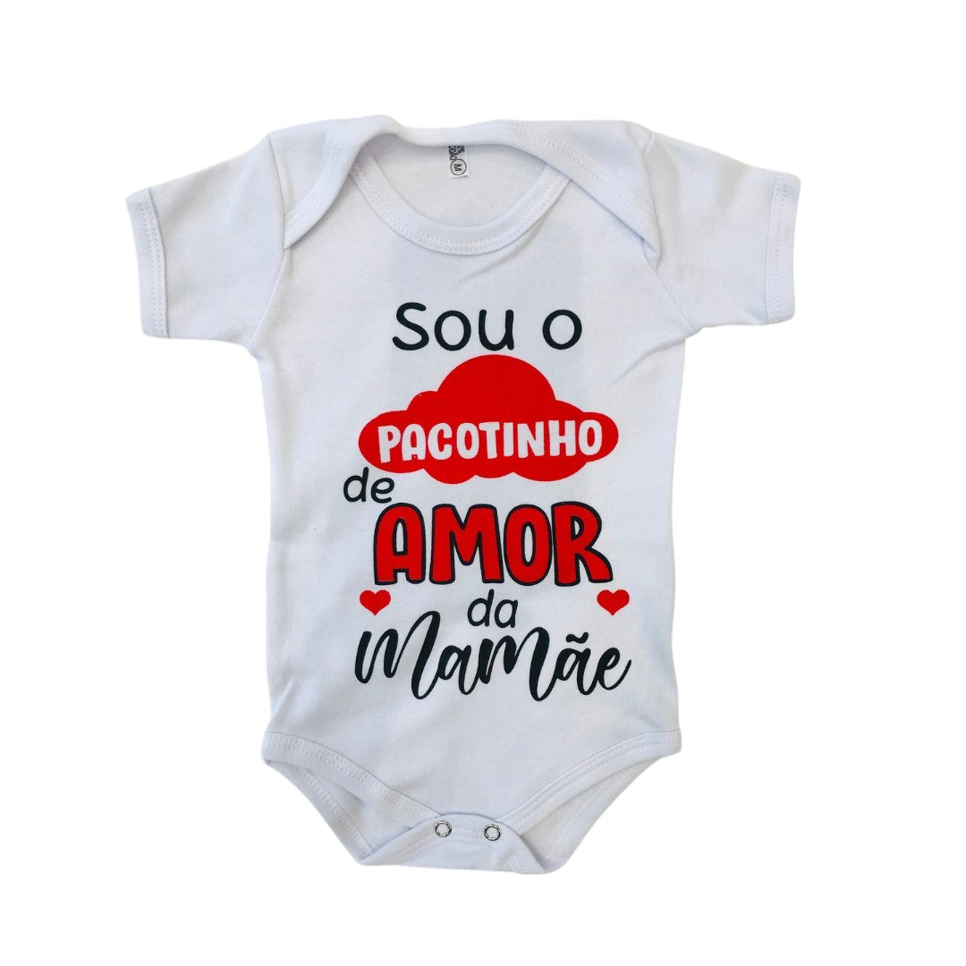 Body Bebê Pacotinho da Mamãe
