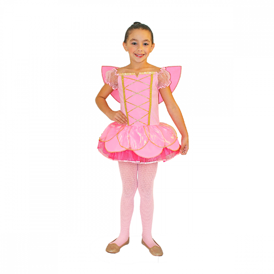 Fantasia Infantil da Fada Rosa Luxo