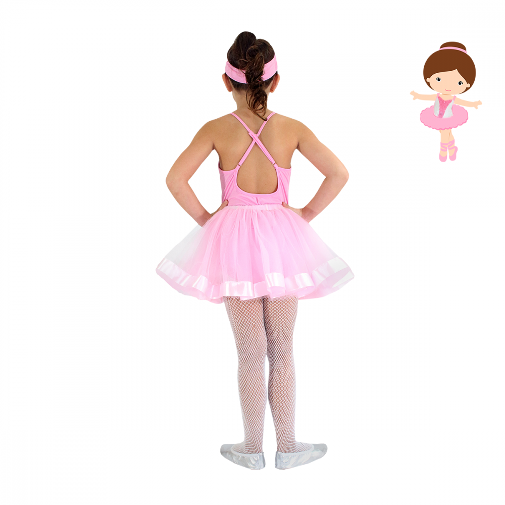 Fantasia Infantil Bailarina Glamour