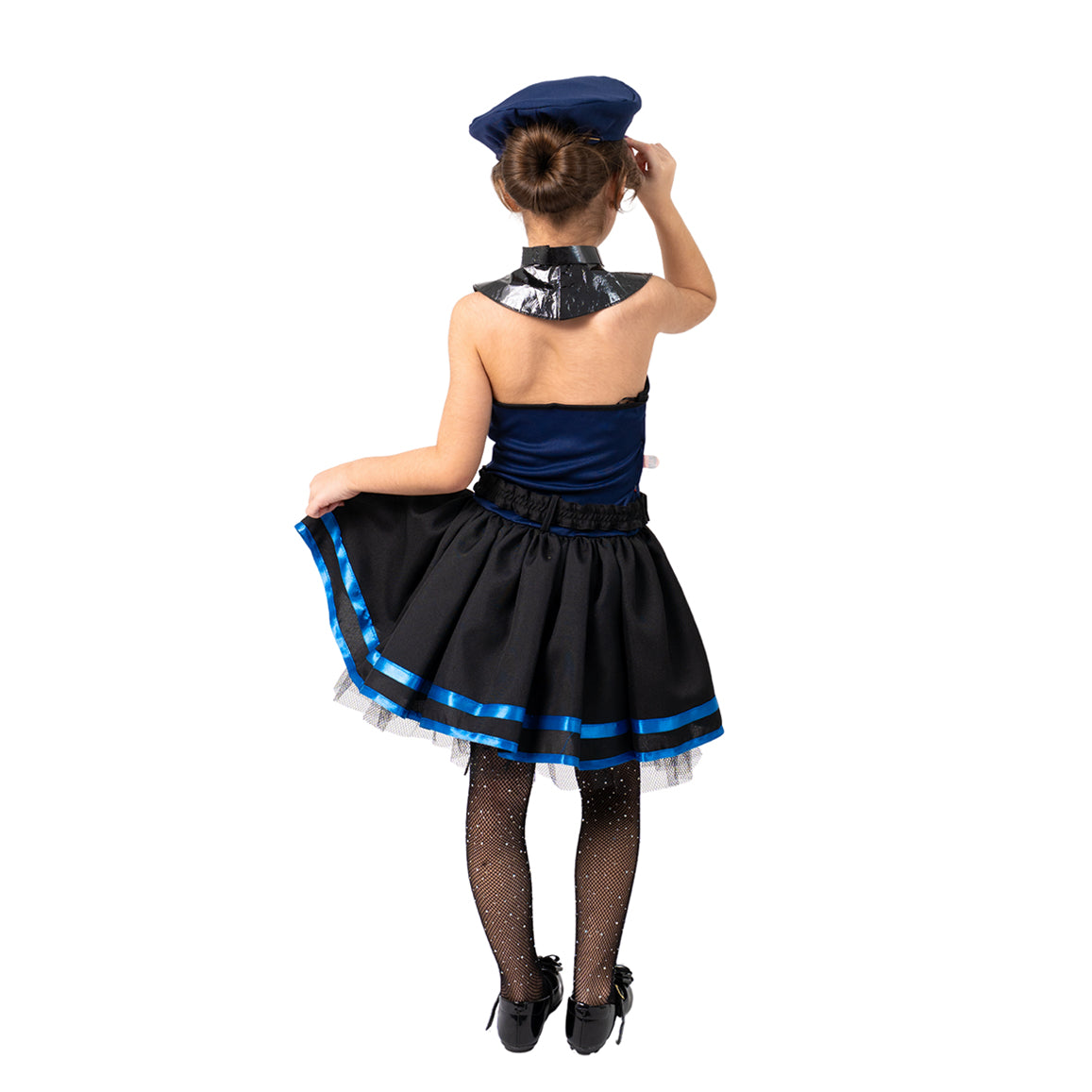 Fantasia Infantil Policial Luxo Feminina
