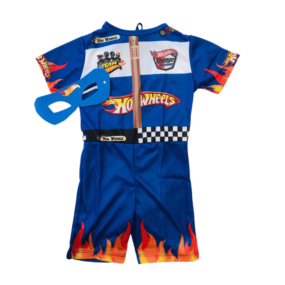 Fantasia Infantil HotWheels Curto