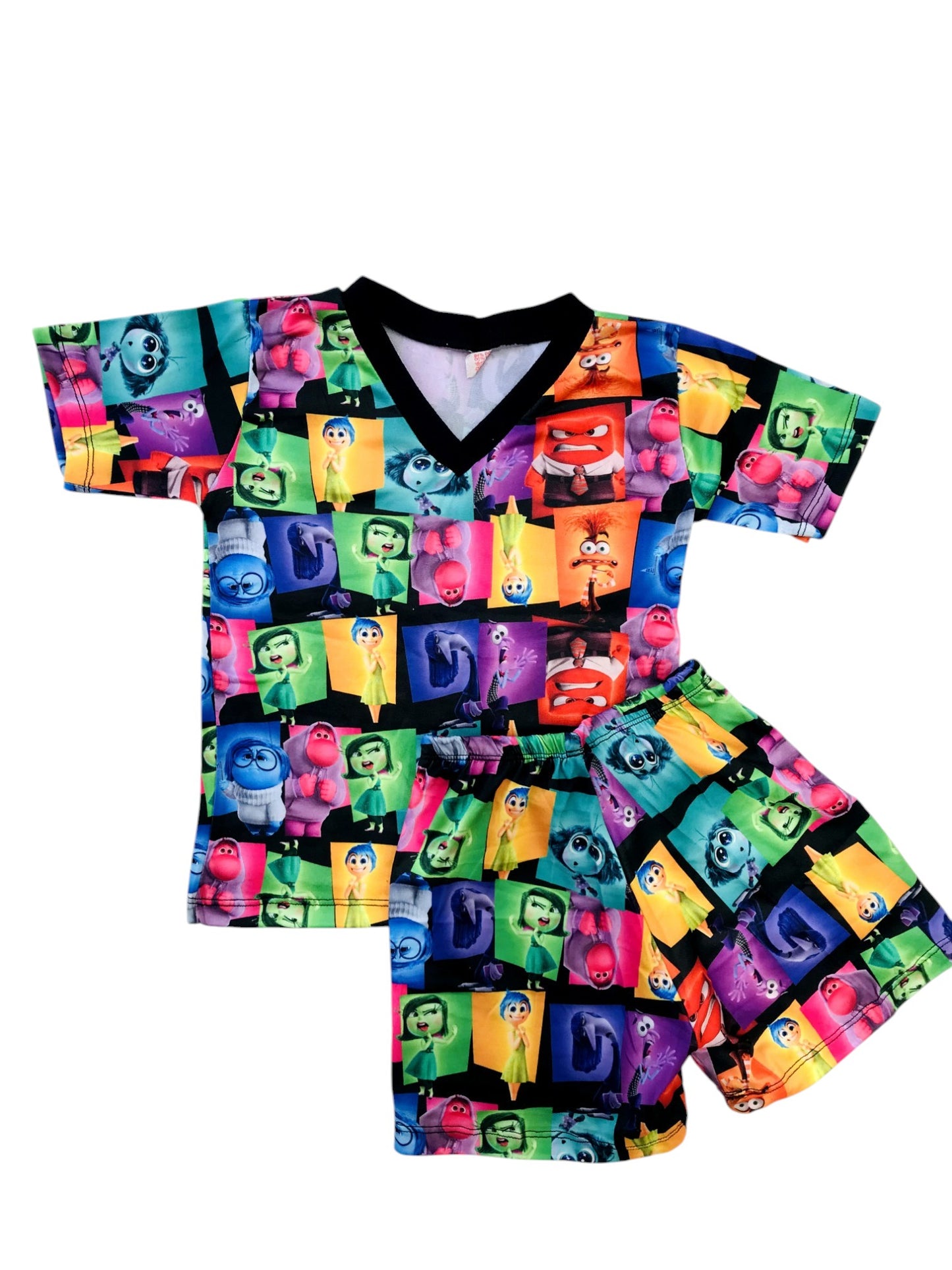 Pijama Infantil Manga Curta Divertidamente