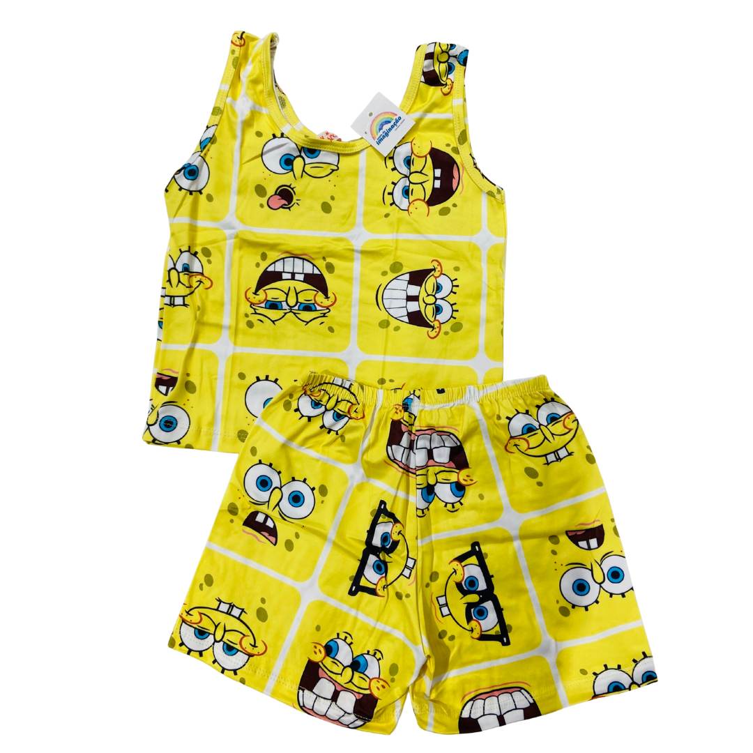 Pijama Infantil Regata Bob Esponja
