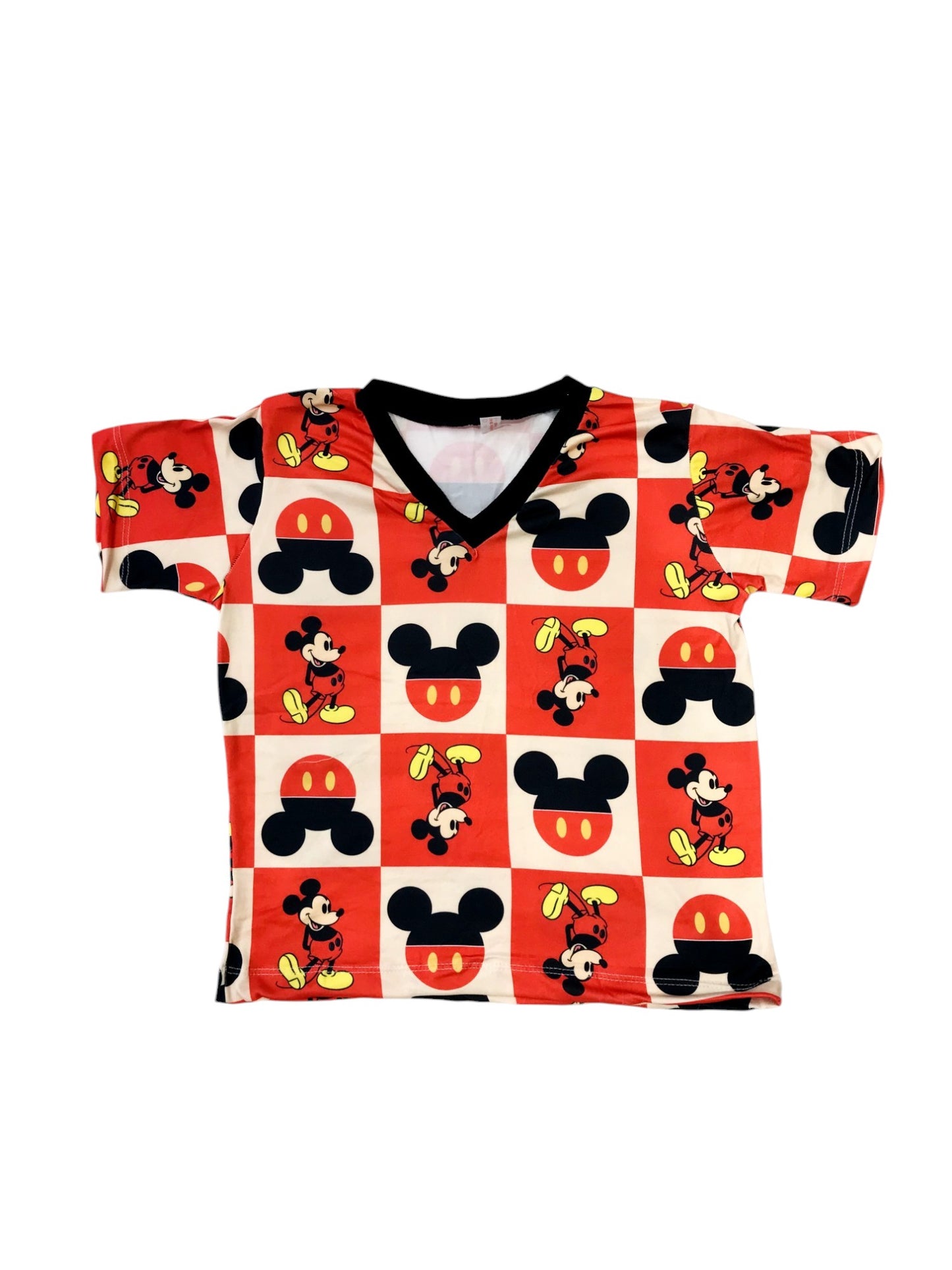 Pijama Infantil Manga Curta Mickey