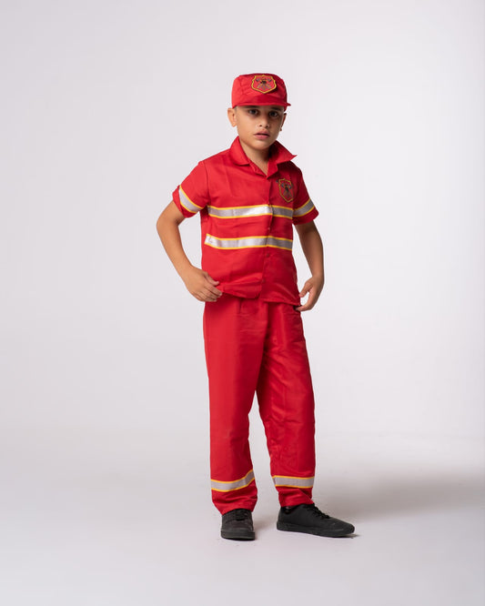 Fantasia Infantil do Bombeiro Clássico