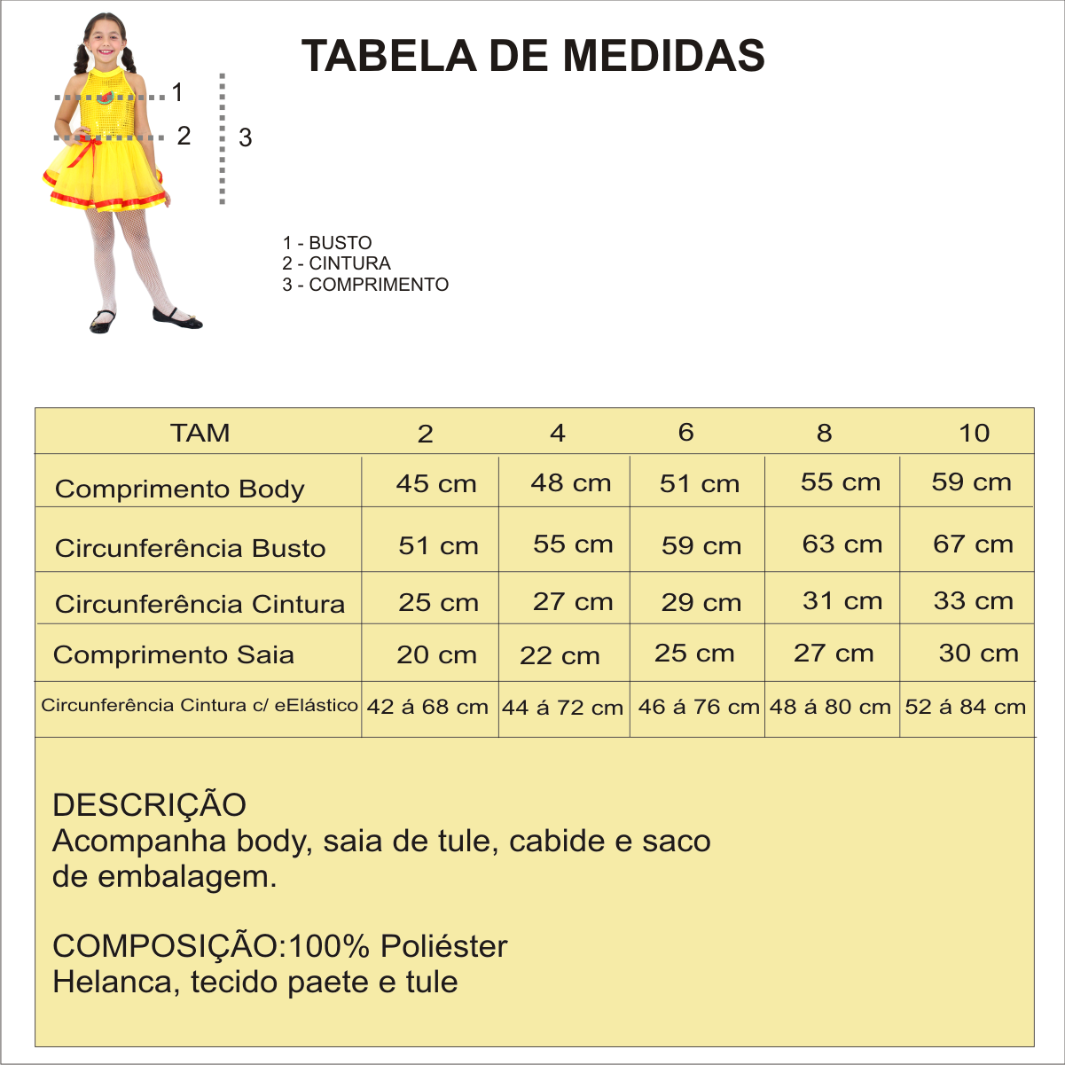Fantasia Infantil da Magali Glamour