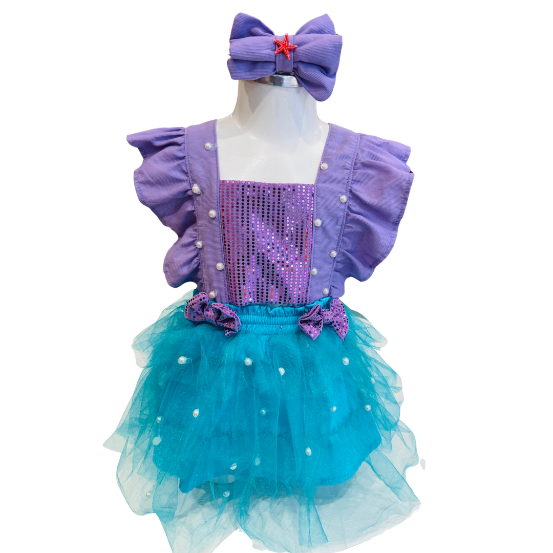 Romper Bebê Sereia Luxo