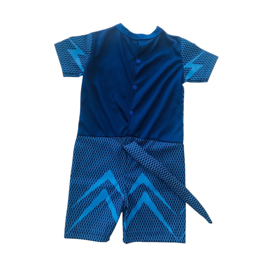Fantasia Infantil Menino Gato Azul Clássica
