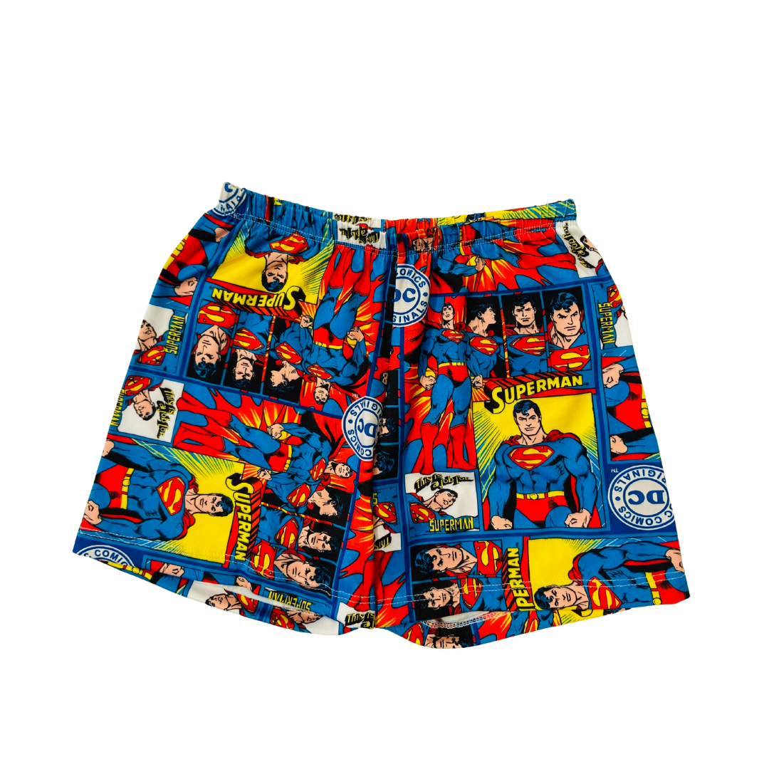 Pijama Infantil Manga Curta Super-Homem
