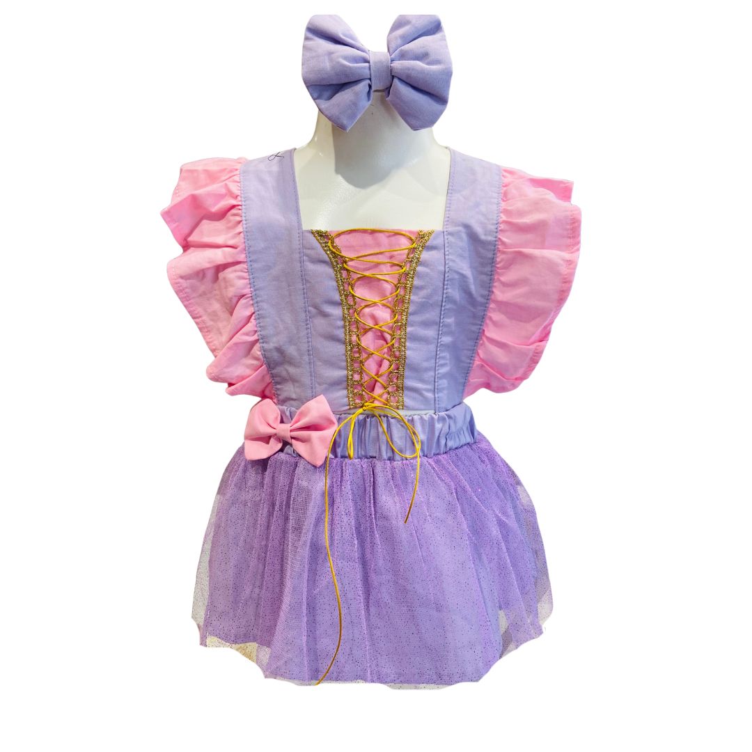 Romper Bebê Rapunzel
