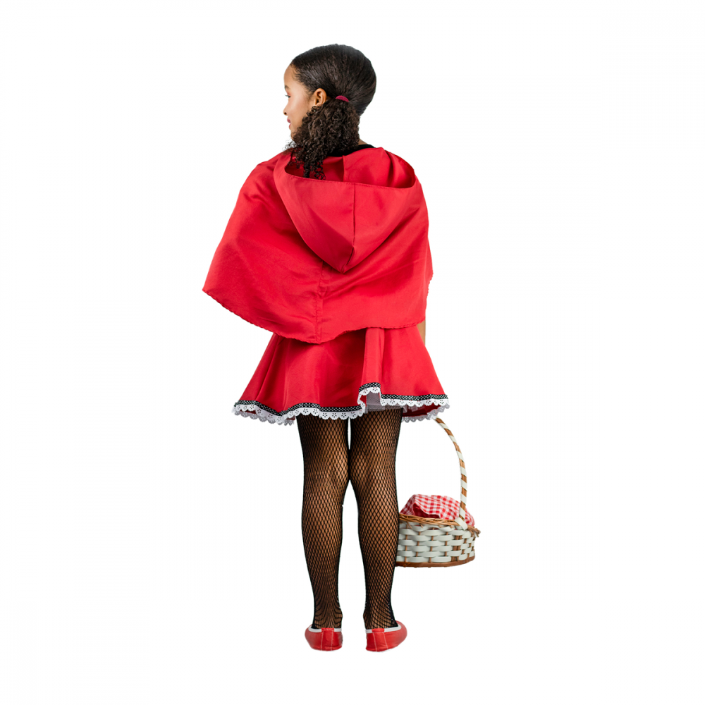 Fantasia Infantil Chapeuzinho Vermelho Luxo