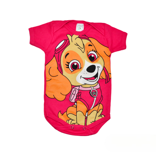 Body Bebê Skye - Patrulha Canina