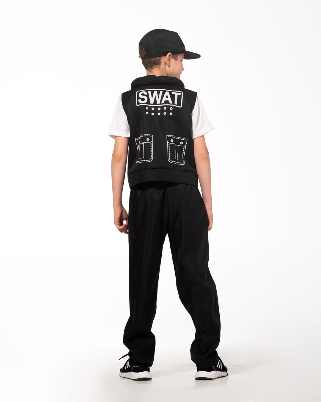 Fantasia Infantil Policial Swat Clássica