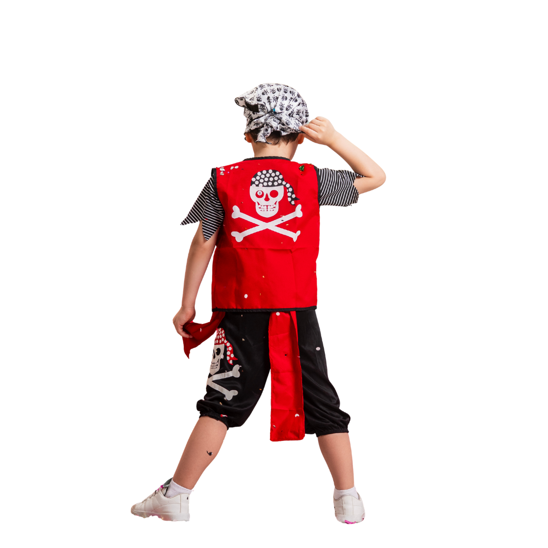 Fantasia Infantil Pirata Barba Negra