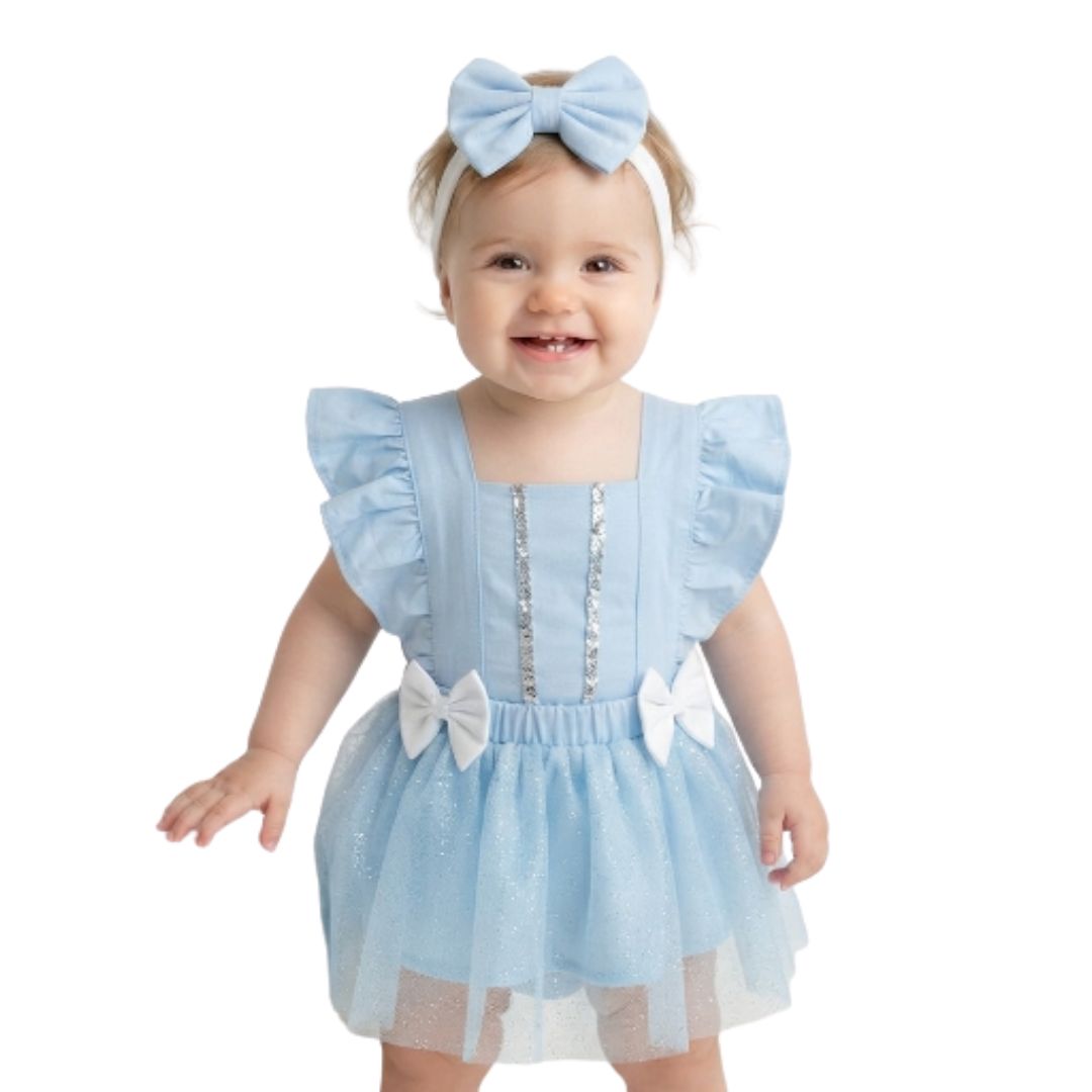 Romper Bebê Cinderela
