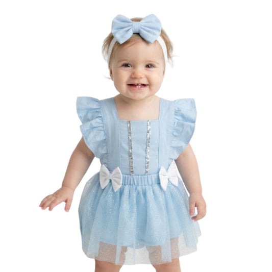 Romper Bebê Cinderela