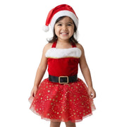 Fantasia Infantil Mamãe Noel Luxo