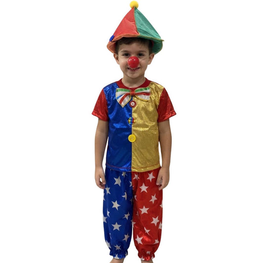 Fantasia Infantil Palhacinho Clássico